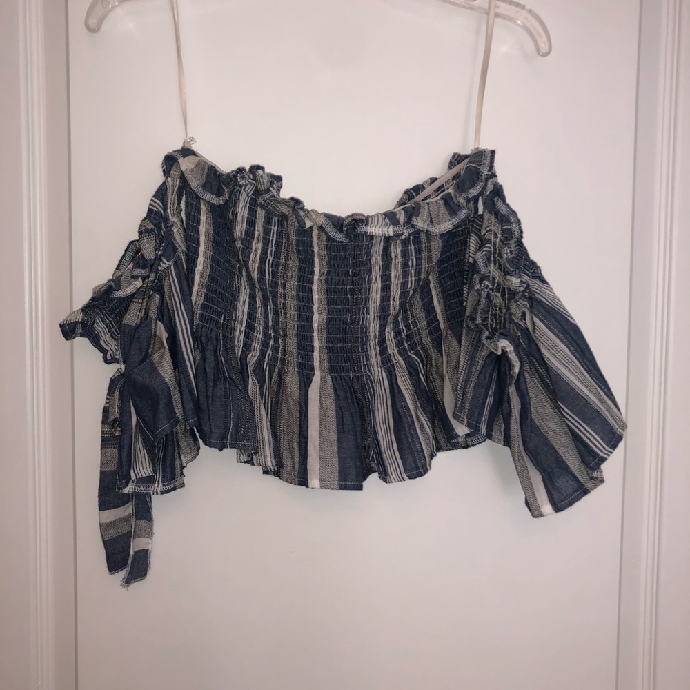 Off the shoulder shirt